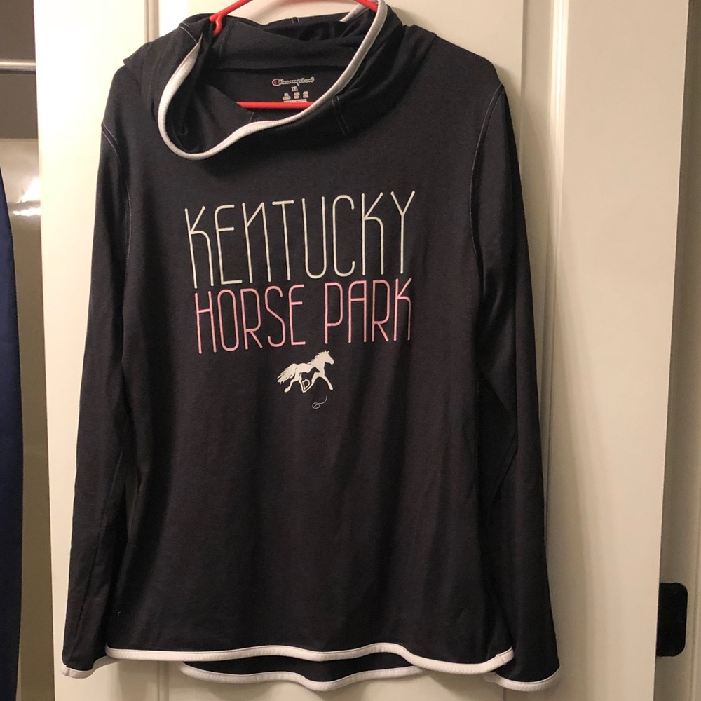 Kentucky Horse Park Longsleeve Shirt w/Hood